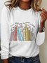 Its A Good Day To Read A Book Casual Long Sleeve Shirt