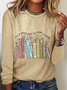 Its A Good Day To Read A Book Casual Long Sleeve Shirt