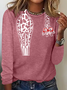 Funny Sarcastic Zoo Giraffe Casual Long Sleeve Shirt