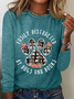Easily Distracted Dogs And Books Casual Long Sleeve Shirt