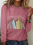 Its A Good Day To Read A Book Casual Long Sleeve Shirt