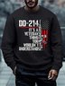 Men Veteran Thing You Wouldn’t Understand Text Letters Sweatshirt