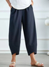 Women Cotton Pant Spring Summer Casual Pant