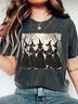 Girls Will Be Girls Witch Funny Witch Vintage Distressed Shirt