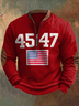 Men's Vintage Flag Sweatshirt