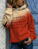 Women's Waymaker Miracle Worker Promise Keeper Light in the Darkness My God Print Casual Hoodie