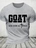 Goat God Over All Things Cotton T-shirt