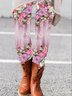Floral Print Leggings