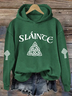 Women's St. Patrick's Day Print Hoodie