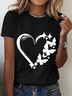 Butterfly Love Cotton T-Shirt