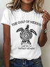 Gulf Of Mexico Until The End Stay Salty And Resist Cotton T-Shirt
