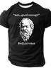 Vintage Mediocrates Meh Good Enough Sarcasm Cotton T-Shirt