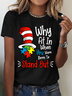 Why Fit In When You Were Born To Stand Out Cotton T-Shirt