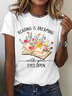 Reading Is Dreaming With Your Eyes Open Cotton T-Shirt