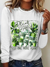 Plant Addict Casual Long Sleeve Shirt